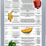 Vegetarian/Vegan Nutrient Table