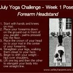 July Yoga Challenge