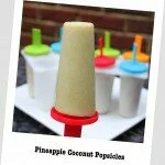 Healthy Summer Treat: Pineapple Coconut Popsicles