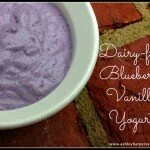 Dairy-free Blueberry Vanilla Yogurt