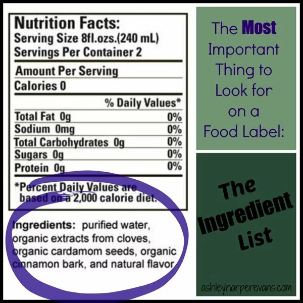 Ingredient List
