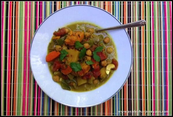 matcha vegetable curry
